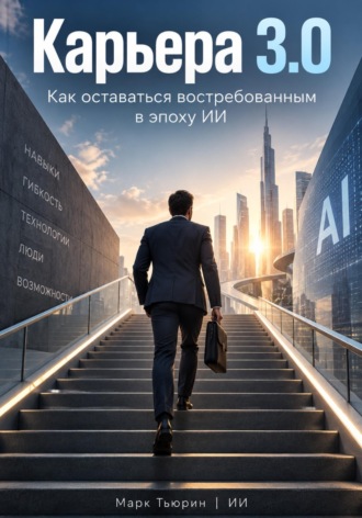 Обложка книги «Карьера 3.0: Как оставаться востребованным в эпоху ИИ»