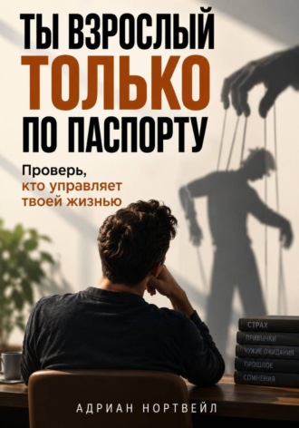 Обложка книги «Ты взрослый только по паспорту. Проверь, кто управляет твоей жизнью»