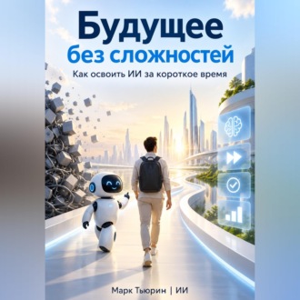 Обложка книги «Будущее без сложностей: Как освоить ИИ за короткое время»