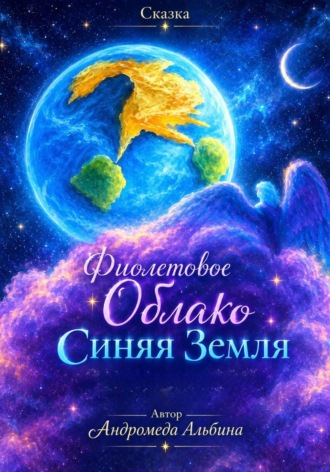 Обложка книги «Фиолетовое облако Синяя Земля»