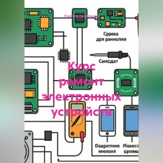 Обложка книги «Курс ремонт электронных устройств»