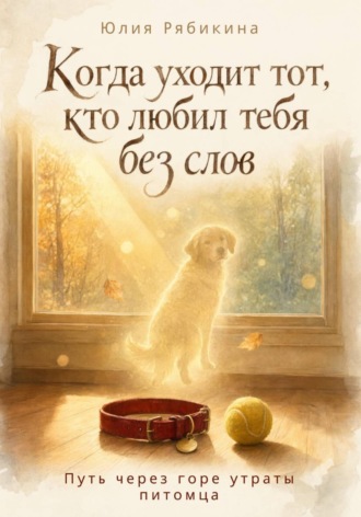 Обложка книги «Когда уходит тот, кто любил тебя без слов Путь через горе утраты питомца»