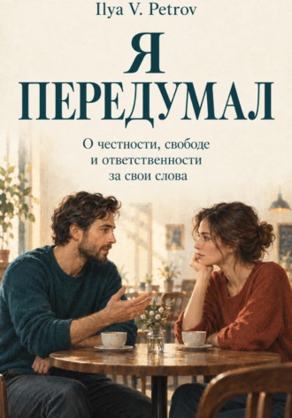 Обложка книги «Я передумал. О честности, свободе и ответственности за свои слова»