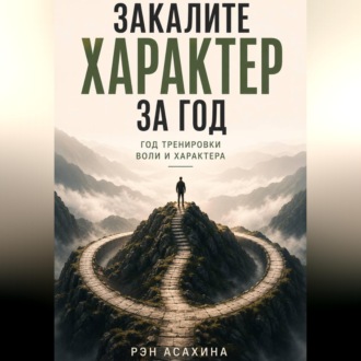 Обложка книги «Закалите характер за год. Год тренировки воли и характера»