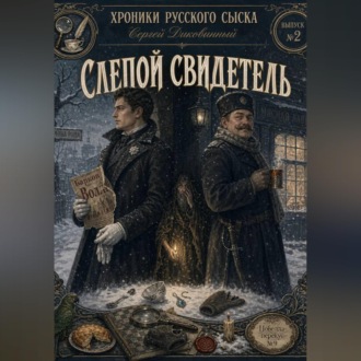 Обложка книги «Хроники русского сыска. Выпуск второй. Слепой свидетель»