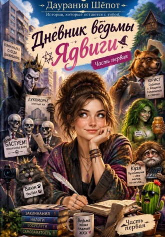 Обложка книги «Дневник ведьмы Ядвиги. Часть первая»