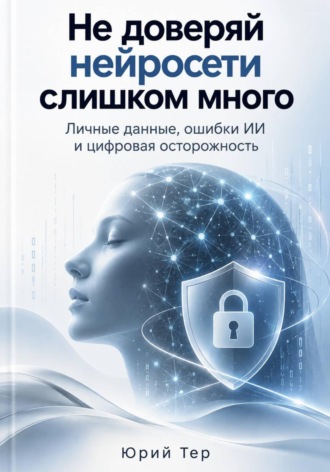 Обложка книги «Не доверяй нейросети слишком много - личные данные, ошибки ИИ и цифровая осторожность»