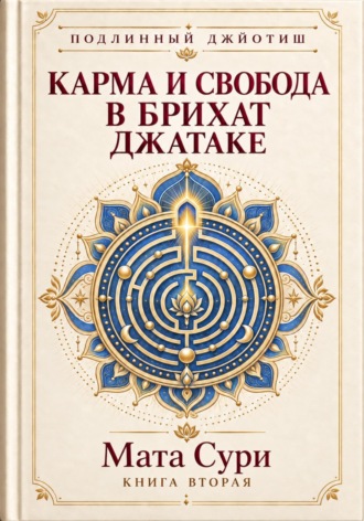 Обложка книги «Подлинный Джйотиш. Карма и свобода в Брихат Джатаке»