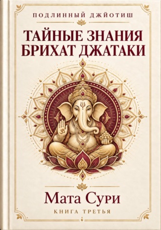 Обложка книги «Подлинный Джйотиш. Тайные знания Брихат Джатаки»