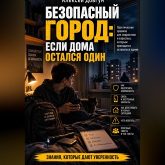 Обложка книги «Безопасный город: Если дома остался один»