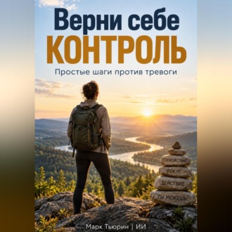 Обложка книги «Верни себе контроль: Простые шаги против тревоги»