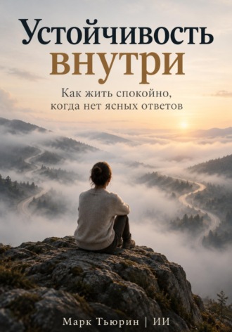 Обложка книги «Устойчивость внутри: Как жить спокойно, когда нет ясных ответов»