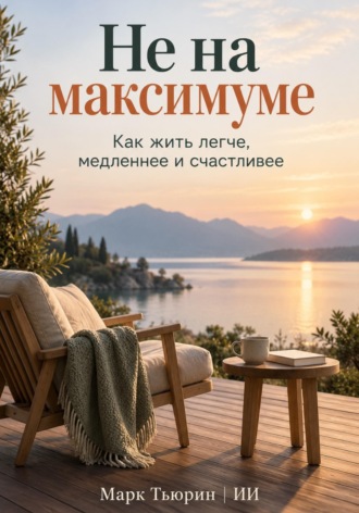 Обложка книги «Не на максимуме: Как жить легче, медленнее и счастливее»