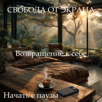 Обложка книги «Медитация-гипноз «Свобода от экрана»»