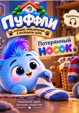 Обложка книги «Пуффли и потерянный носок»
