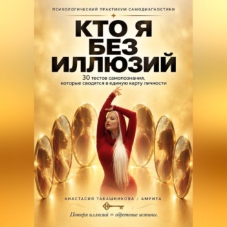 Обложка книги «Психологический практикум самодиагностики "Кто я без иллюзий: 30 тестов самопознания, которые сводятся в единую карту личности"»