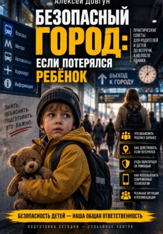 Обложка книги «Безопасный город: Если потерялся ребёнок»