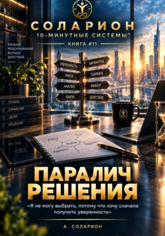 Обложка книги «Паралич Решения»