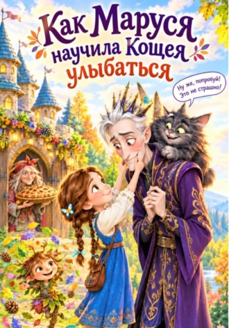 Обложка книги «Как Маруся научила Кощея улыбаться»