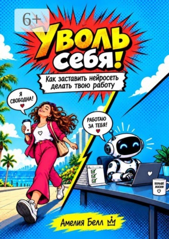 Обложка книги «Уволь себя: как заставить нейросеть делать твою работу»
