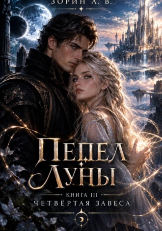 Обложка книги «ПЕПЕЛ ЛУНЫ Книга III — ЧЕТВЁРТАЯ ЗАВЕСА»