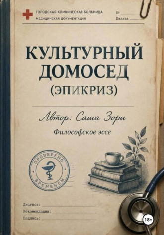 Обложка книги «КУЛЬТУРНЫЙ ДОМОСЕД (ЭПИКРИС) Культурный домосед (Эпиксир)»