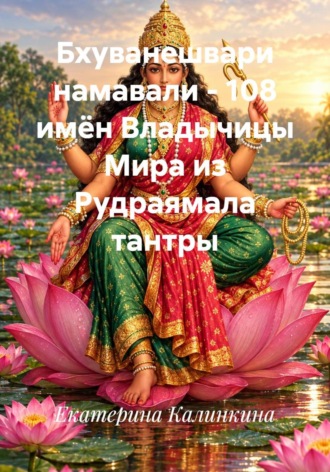 Обложка книги «Бхуванешвари намавали - 108 имён Владычицы Мира из Рудраямала тантры»