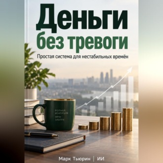 Обложка книги «Деньги без тревоги. Простая система для нестабильных времён»