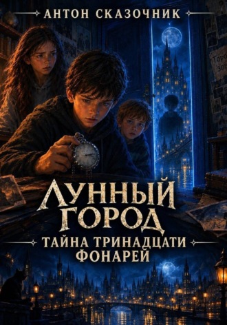 Обложка книги «Лунный Город: Тайна тринадцати фонарей»