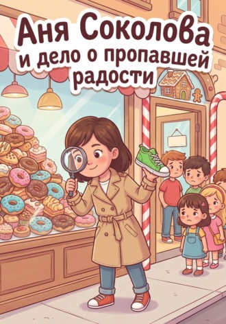 Обложка книги «Аня Соколова и дело о пропавшей радости»