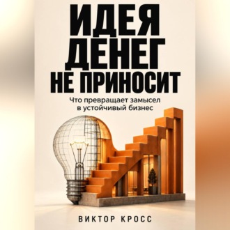 Обложка книги «Идея денег не приносит. Что превращает замысел в устойчивый бизнес»