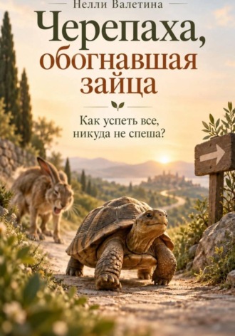 Обложка книги «Черепаха, обогнавшая зайца. Как успеть все, никуда не спеша?»
