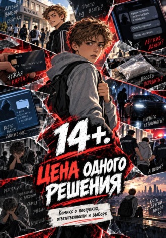 Обложка книги «14+. Цена одного решения»
