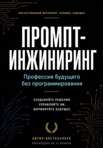 Обложка книги «Промпт-инжиниринг: Профессия будущего без программирования»