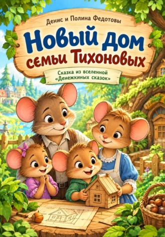 Обложка книги «Новый дом семьи Тихоновых»