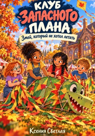 Обложка книги «Клуб запасного плана: Змей, который не хотел летать»