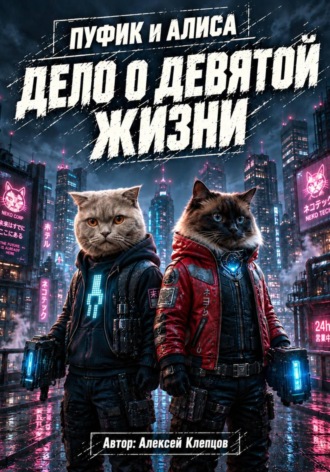 Обложка книги «Пуфик и Алиса. Дело о девятой жизни»