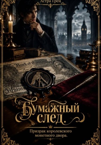 Обложка книги «Бумажный след. Призрак Королевского монетного двора»