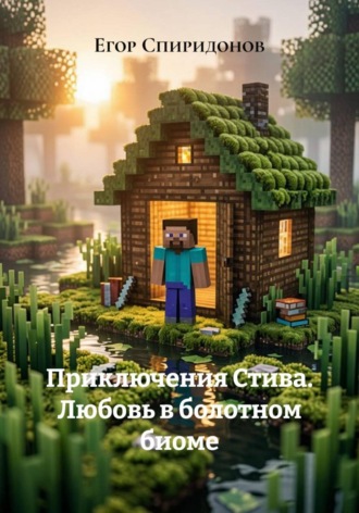 Обложка книги «Приключения Стива. Любовь в болотном биоме»