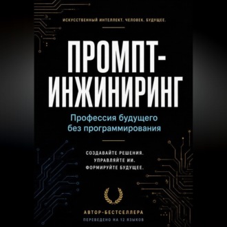 Обложка книги «Промпт-инжиниринг: Профессия будущего без программирования»