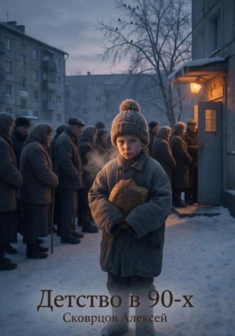 Обложка книги «Детство в 90-ых»
