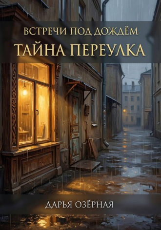 Обложка книги «Встречи под дождём. Тайна переулка»