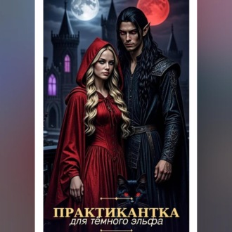 Обложка книги «Практикантка для темного эльфа»