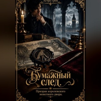 Обложка книги «Бумажный след. Призрак Королевского монетного двора»