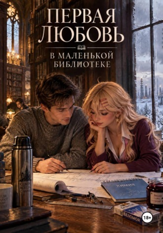 Обложка книги «Первая любовь в маленькой библиотеке»