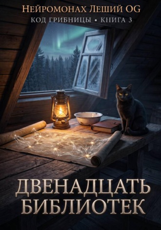 Обложка книги «Код грибницы - 3. Двенадцать библиотек»