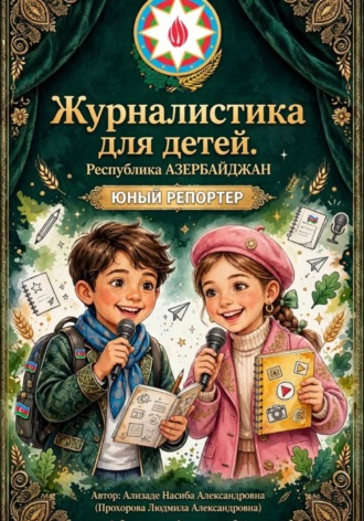 Обложка книги «Журналистика для детей. Юный Репортер»