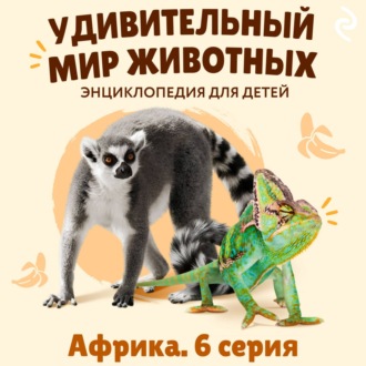 Обложка книги «Удивительный мир животных. Африка. Серия 6»