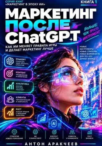 Обложка книги «Маркетинг после ChatGPT»