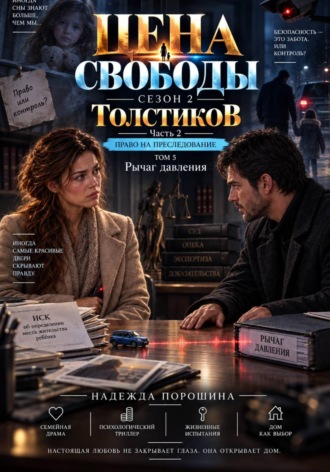 Обложка книги «ЦЕНА СВОБОДЫ. СЕЗОН 2. Толстиков. Часть 2. Право на преследование. Том 5. Рычаг давления»